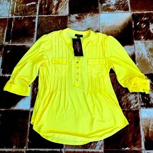 NWT! Great new yellow blouse! 🎉🎆
